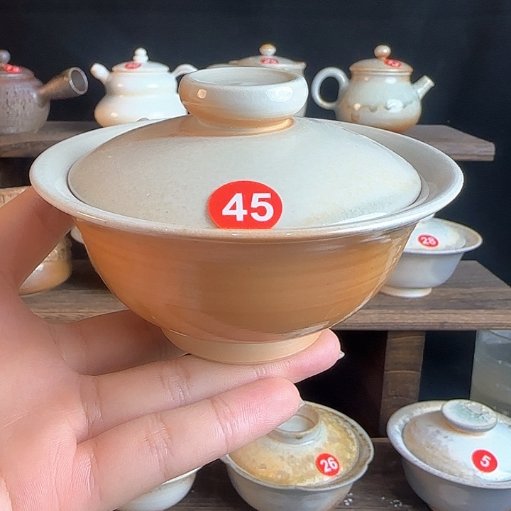 纯手拉坯手工柴烧
