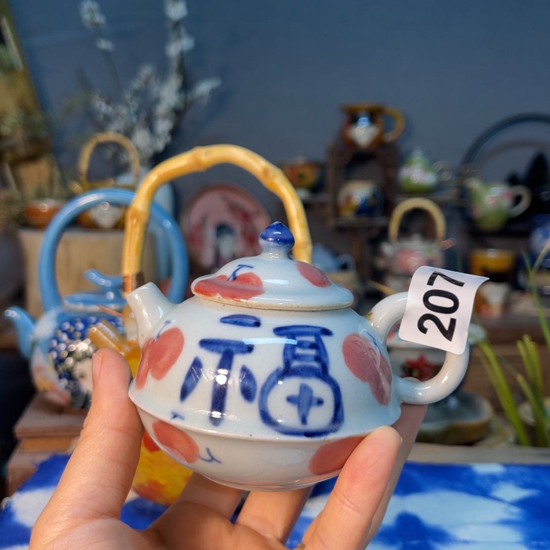 杯素浅陶瓷手工手绘