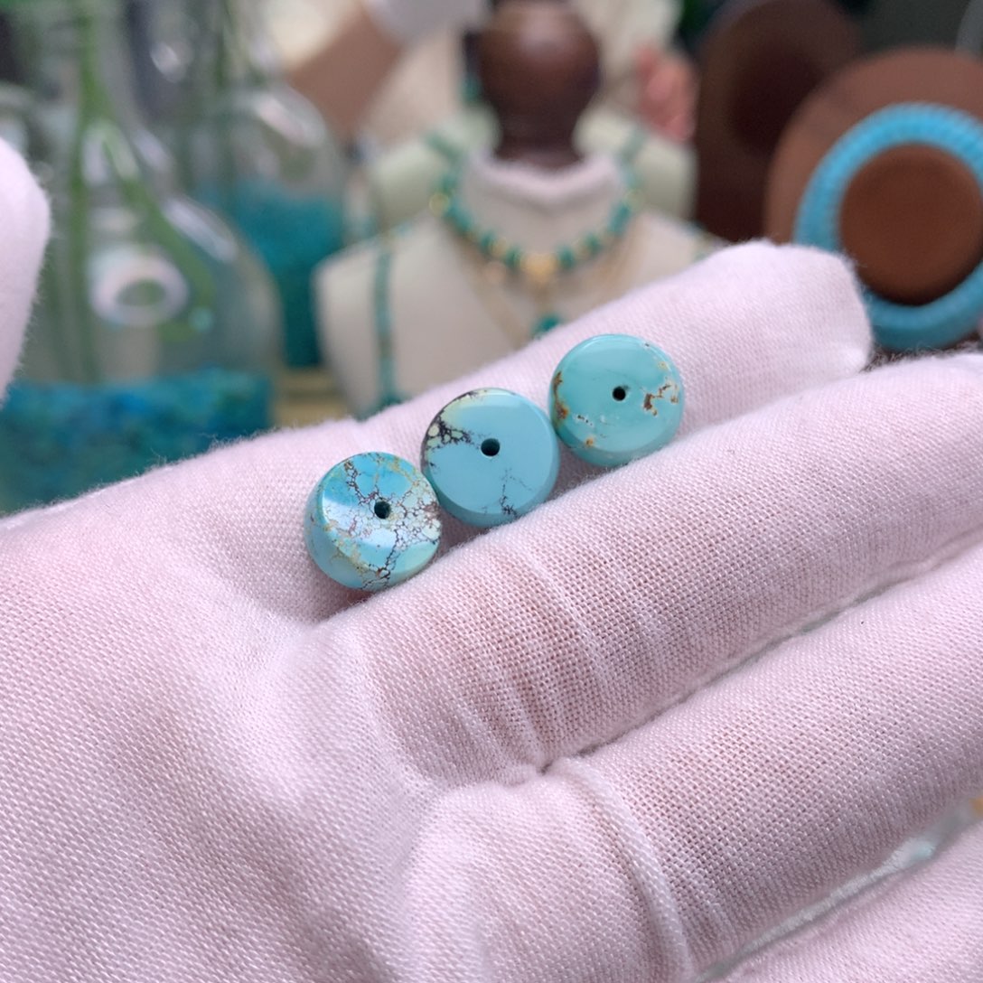 绿松石未镶嵌配饰