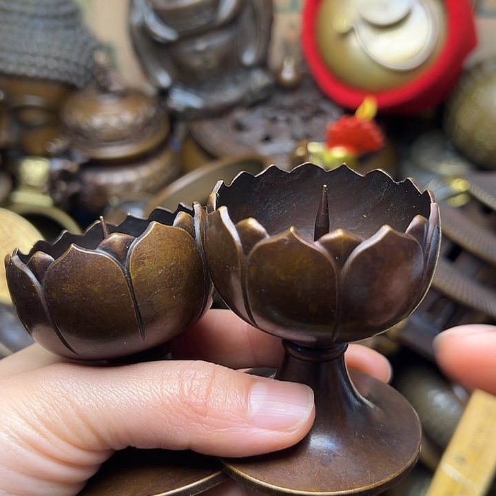 铜器摆件老王直播间