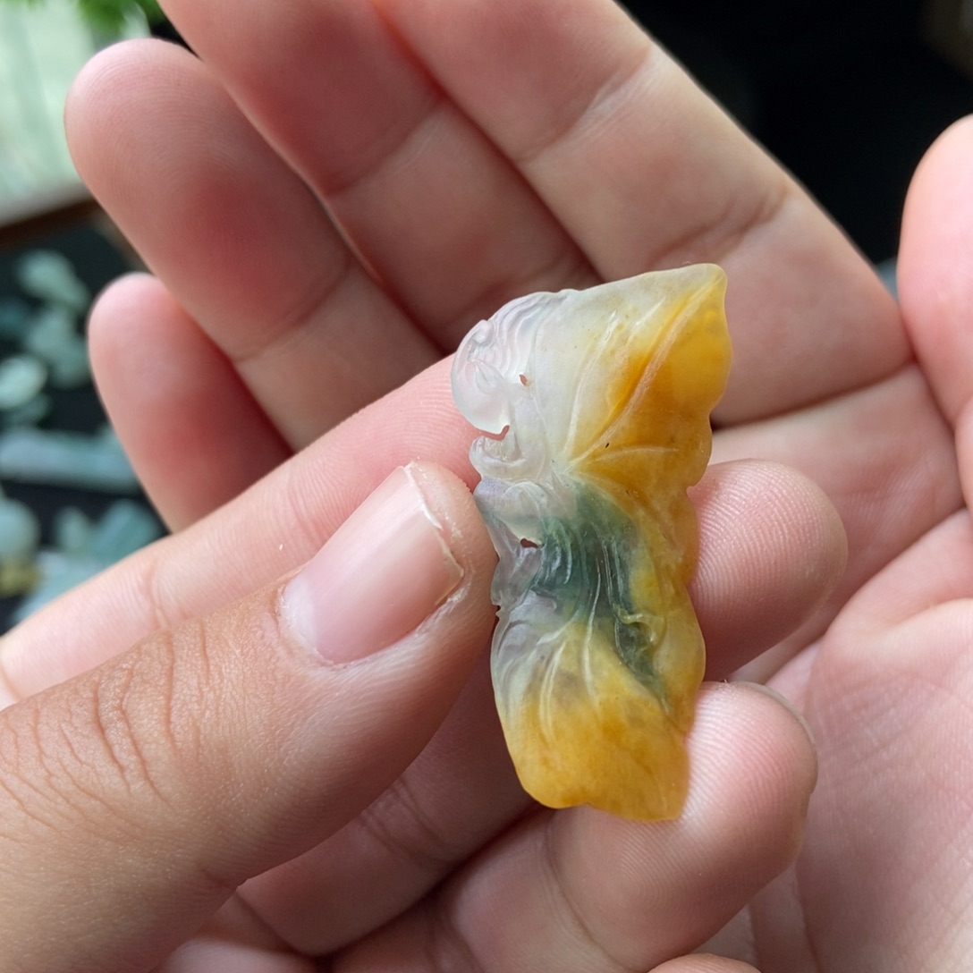 定制翡翠未镶嵌仙子