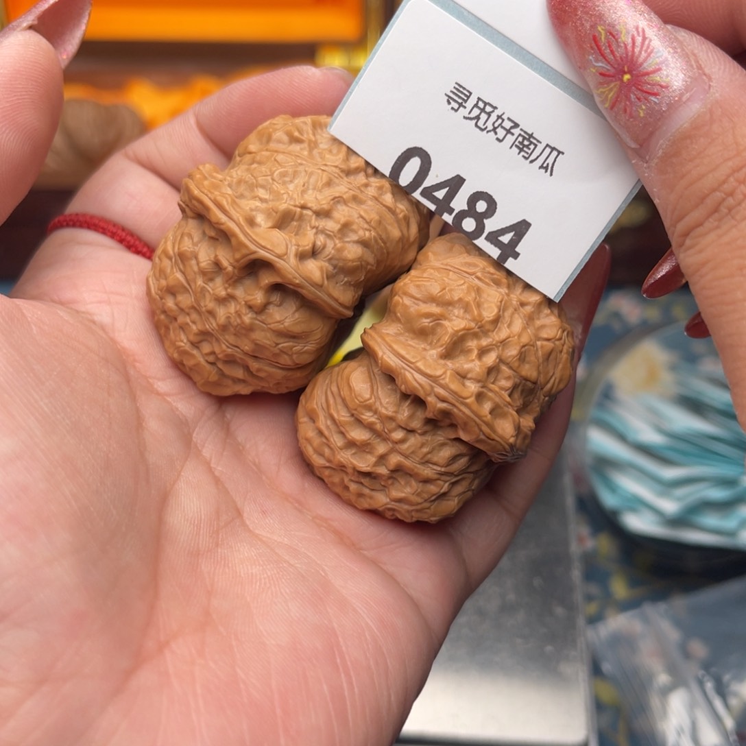 文玩核桃把件南瓜墩42.0484