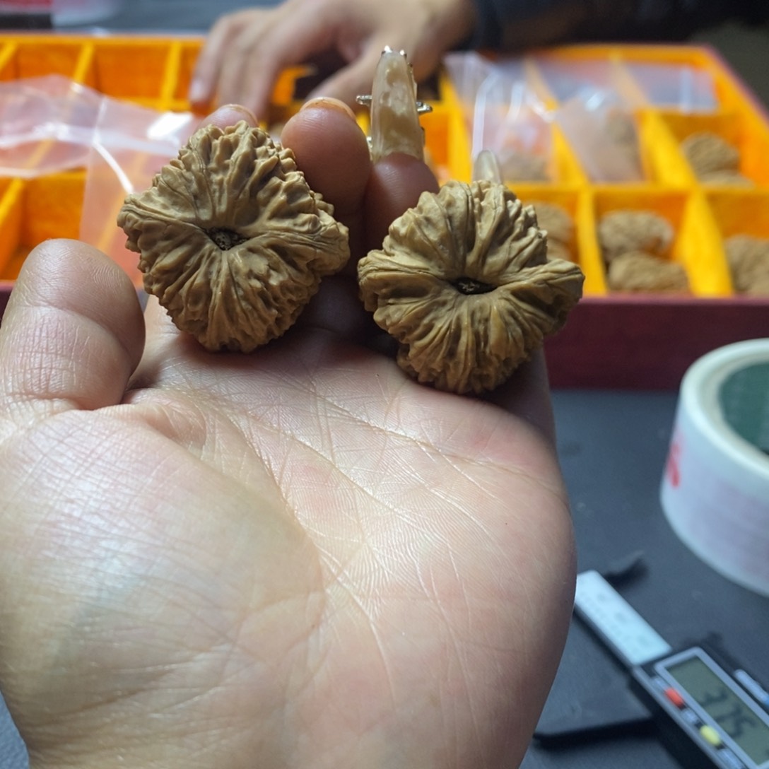 文玩核桃吊坠山*南疆的时候
