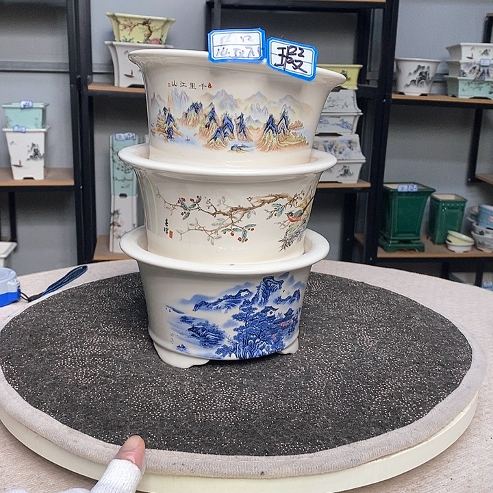 紫砂的花盆很漂亮6