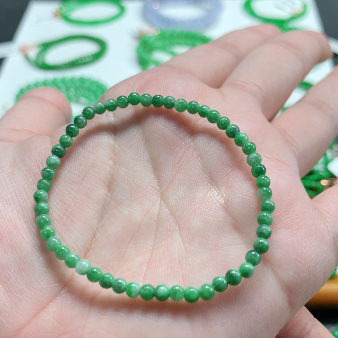 翡翠未镶嵌手链翡翠
