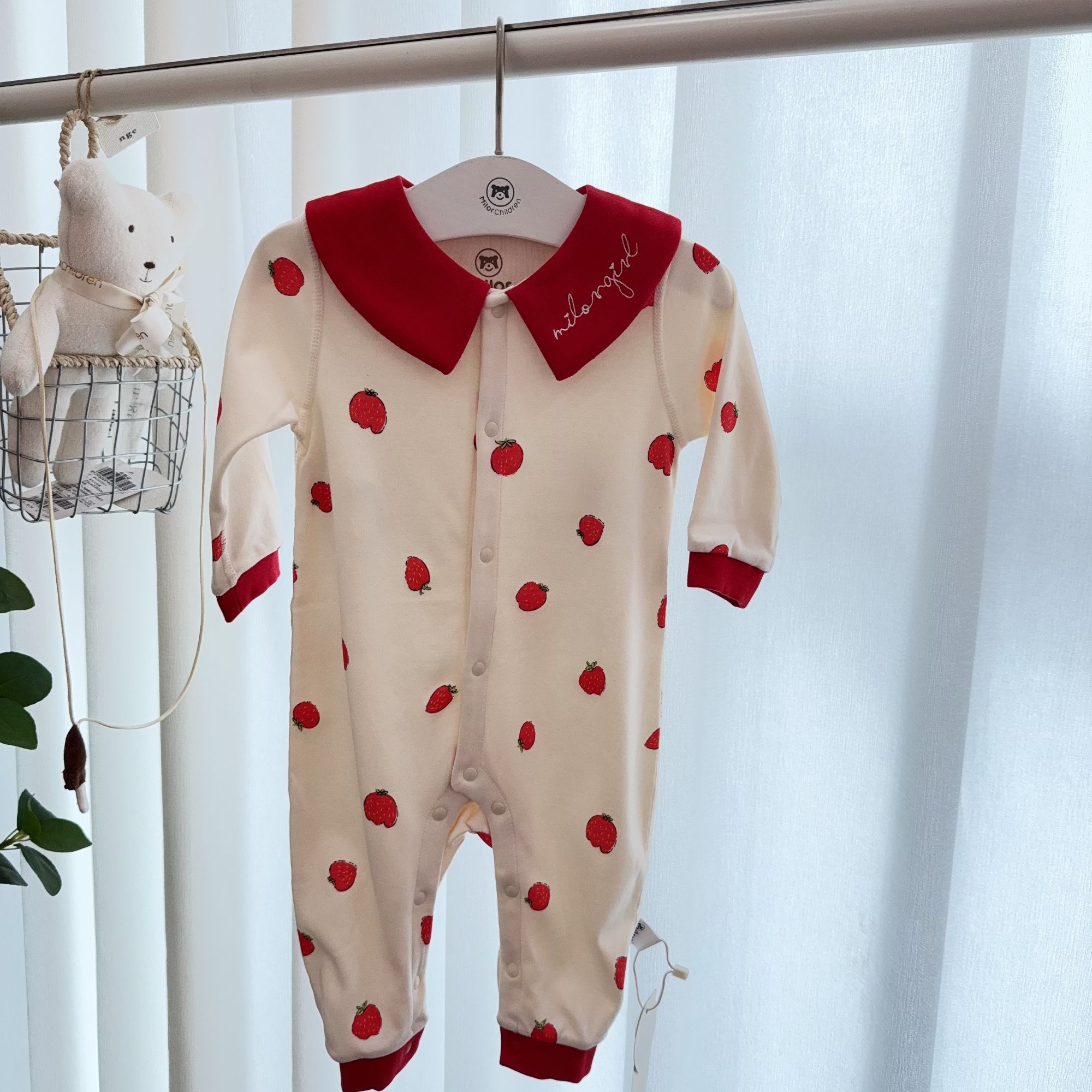 【5310】 米乐熊 草莓哈衣