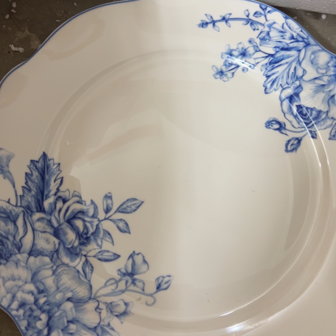 瓷正品十寸青花盘