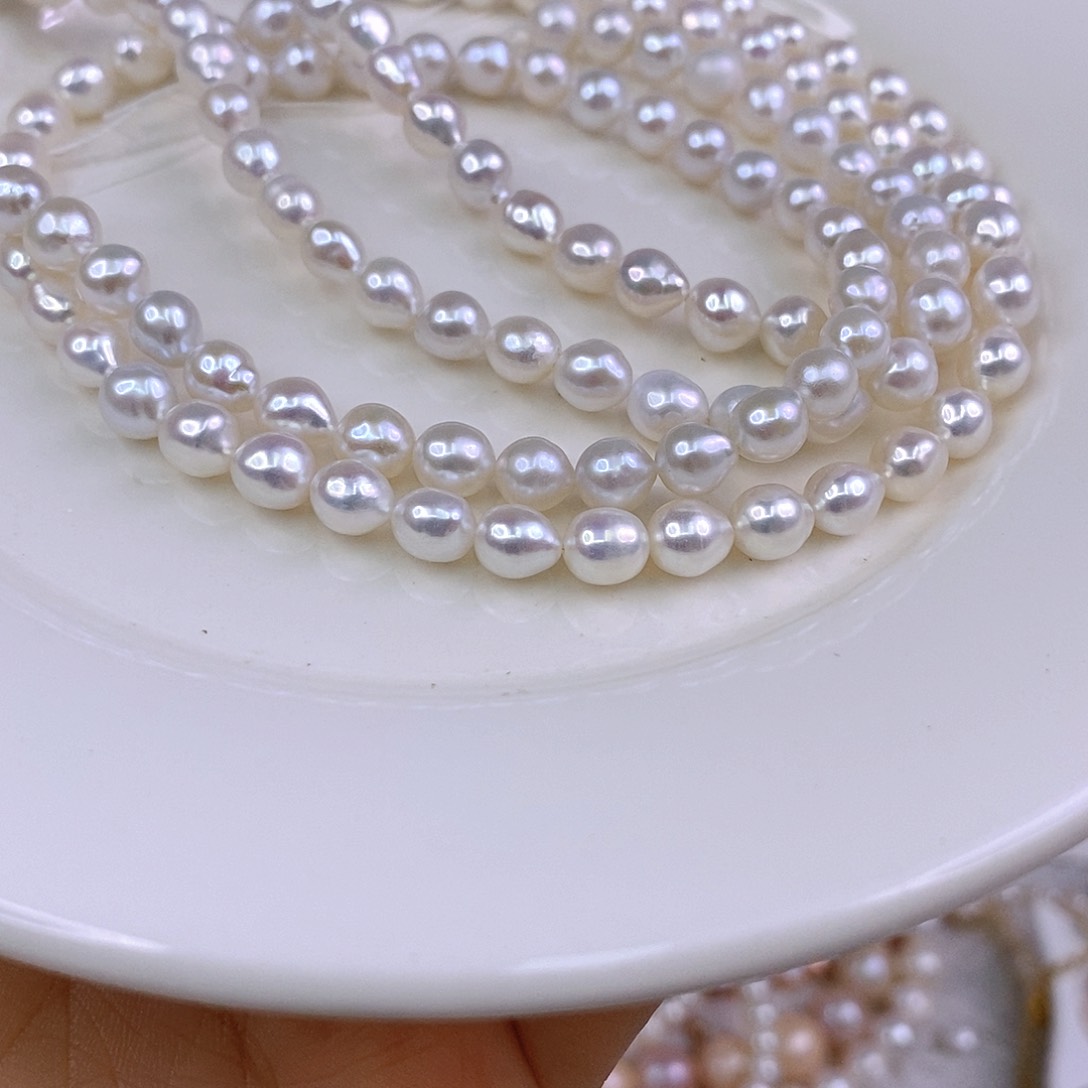 淡水珍珠手绳合金