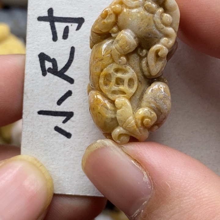 硅化珊瑚（珊瑚玉）未镶嵌颈饰