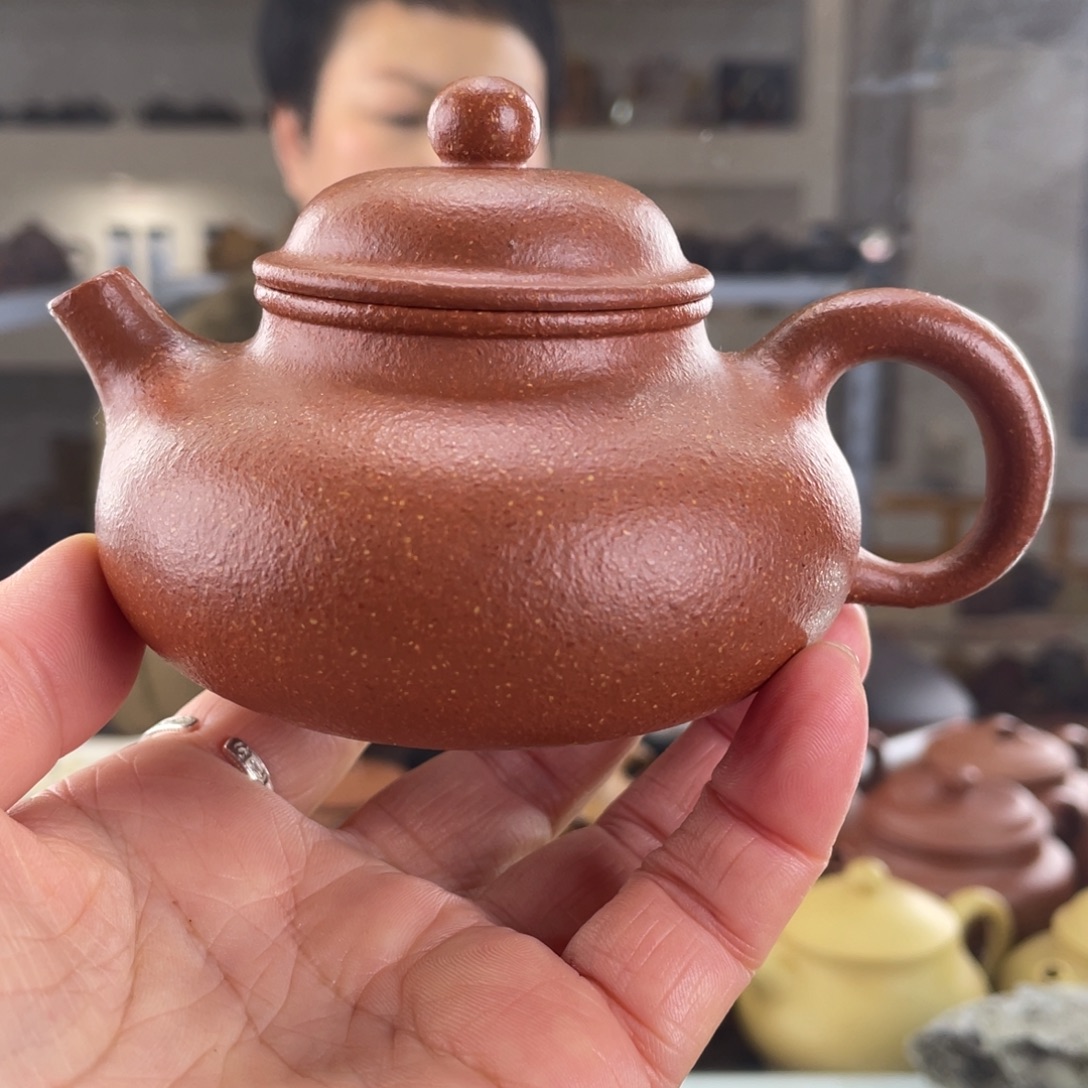 茶壶紫砂陶都路挑纯红降坡容天150cc