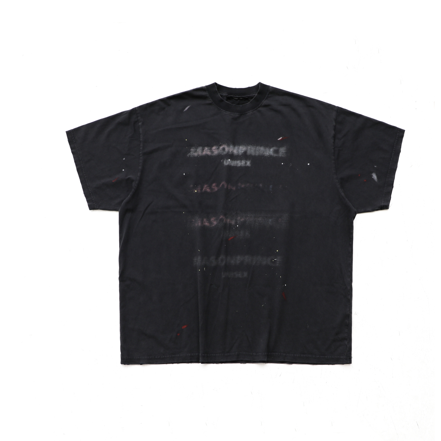 【新品】MASONPRINCE  泼墨甩点模糊2.0短袖T恤
