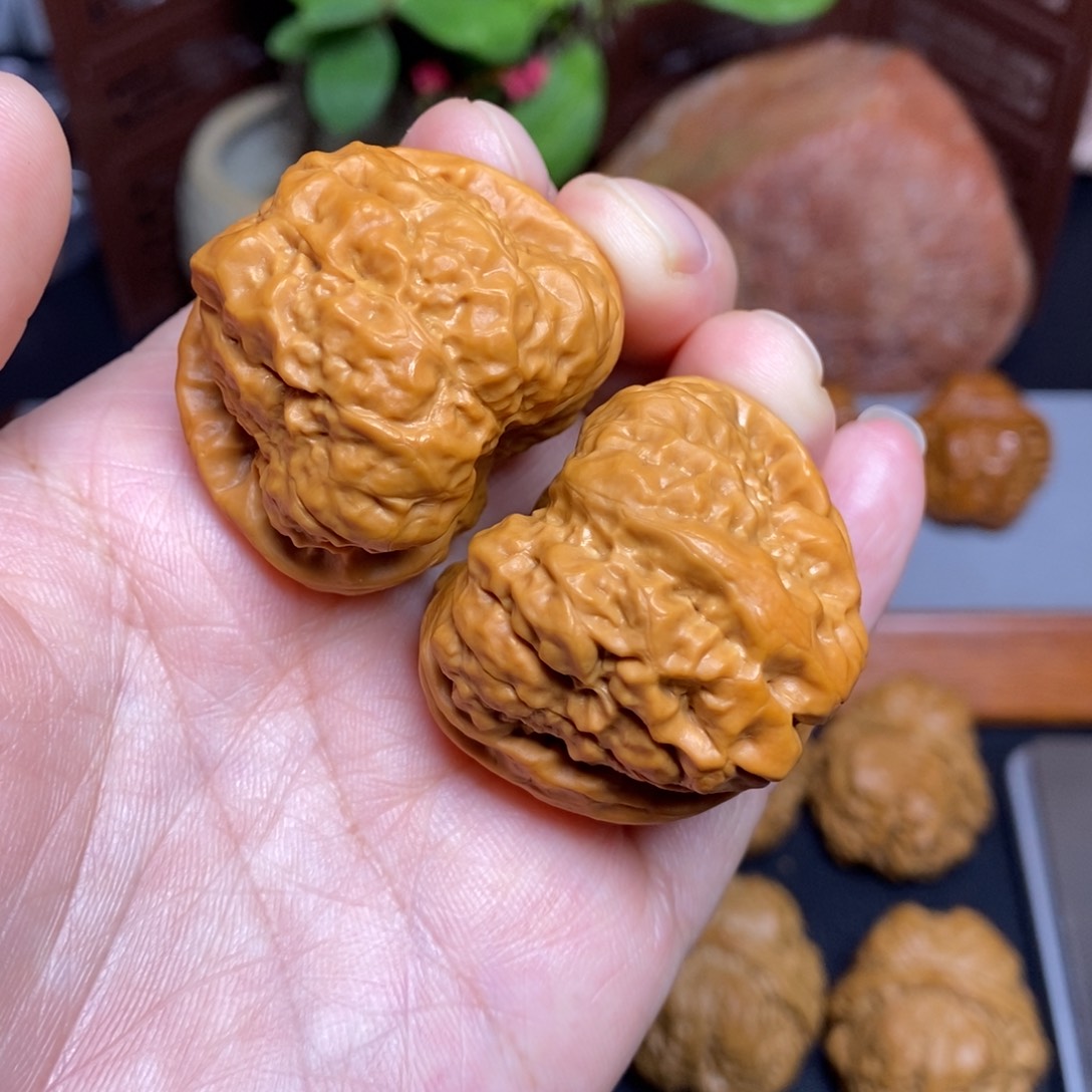 文玩核桃把件38肌肉蛙