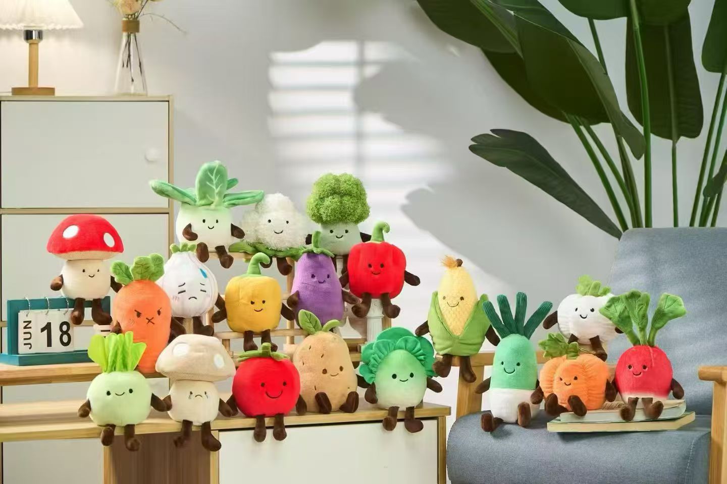 蔬菜水果毛绒玩偶 带香味