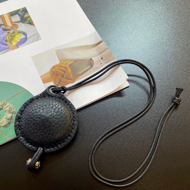 烙哥MEEGHERBE·真皮可挂脖子精致男女同款小皮尺