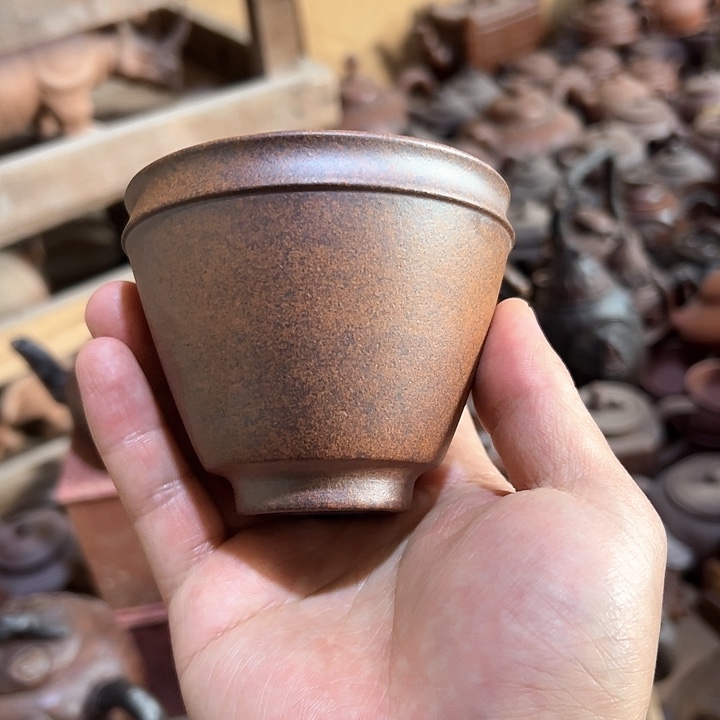 紫砂茶壶原矿紫砂杯