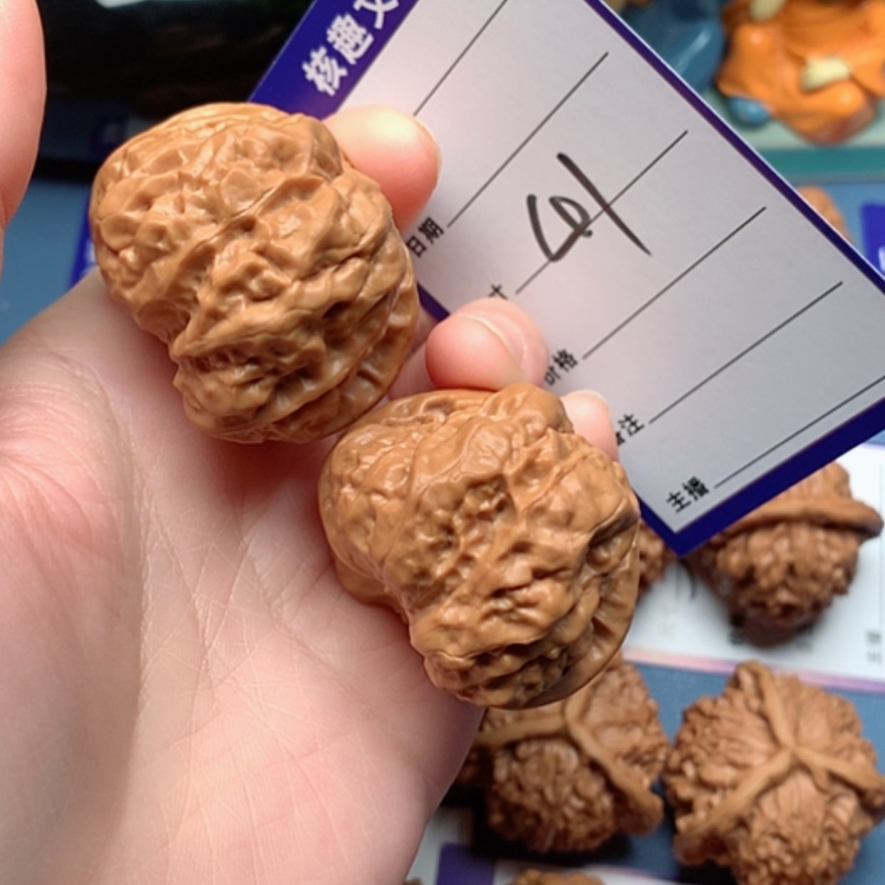 【闪购商品】文玩核桃把件蛙蛙