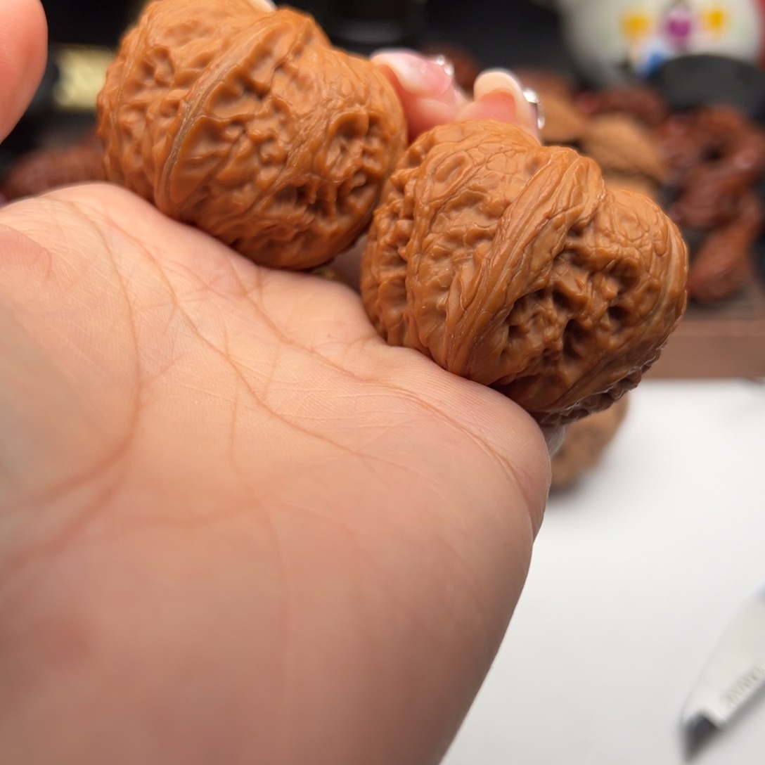 文玩核桃把件元宝41