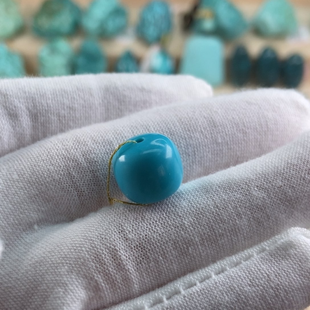 绿松石珠宝奇石未镶嵌苏****）