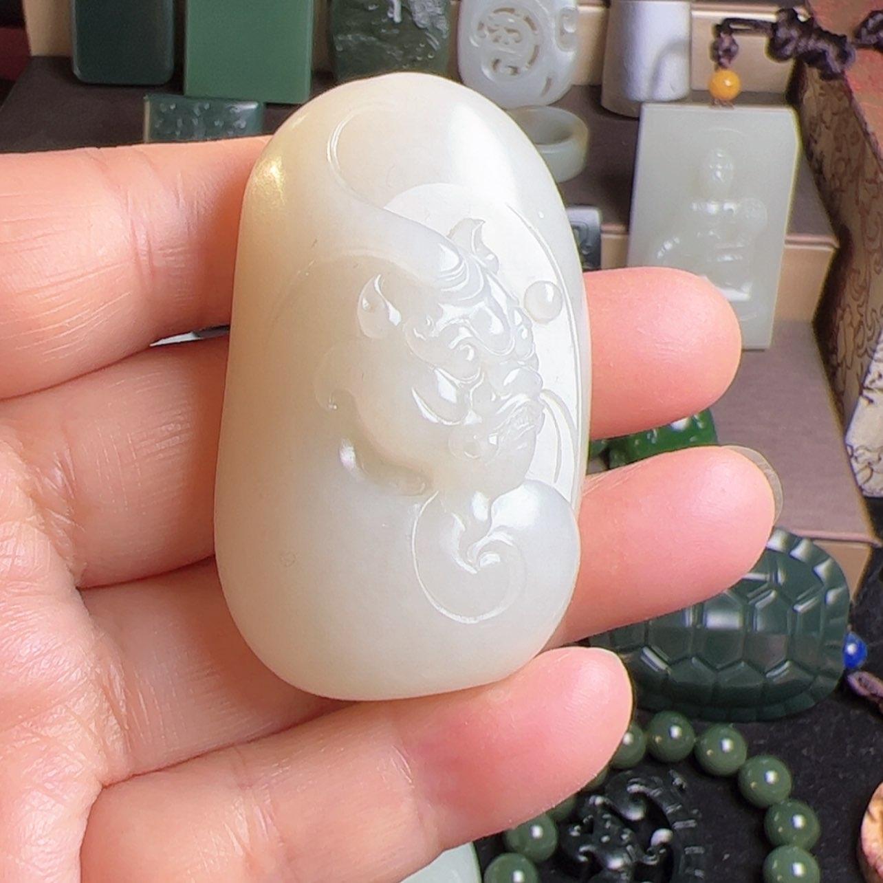 【闪购商品】未镶嵌和田玉挂件