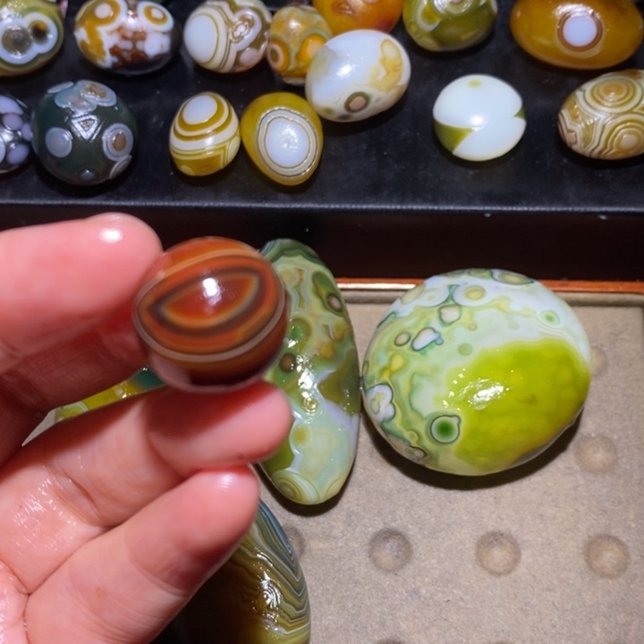 玛瑙/玉髓珠宝半成品未镶嵌用****5