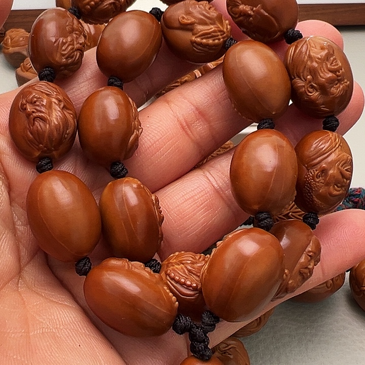 橄榄核手串/手链十八罗汉