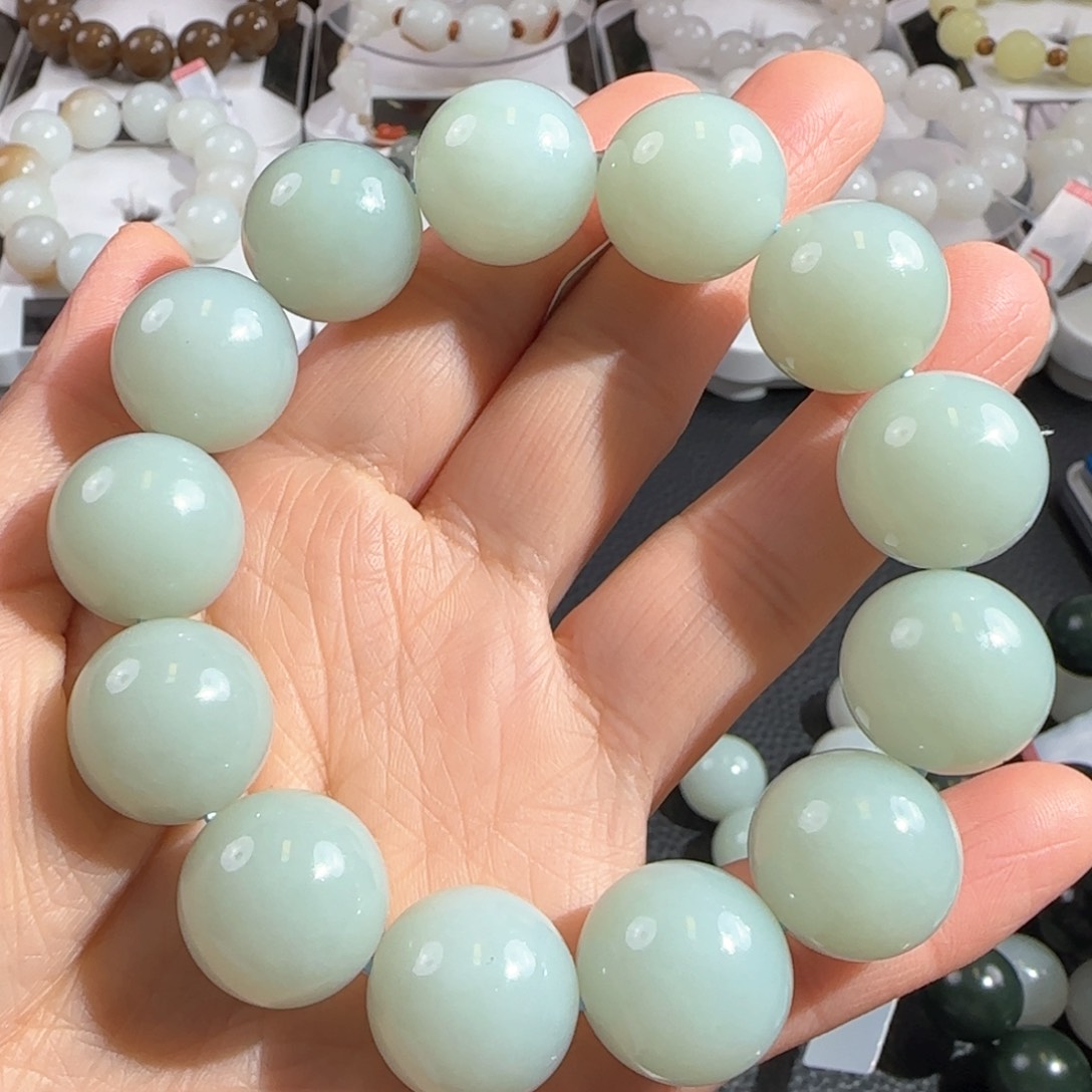 和田玉手链未镶嵌