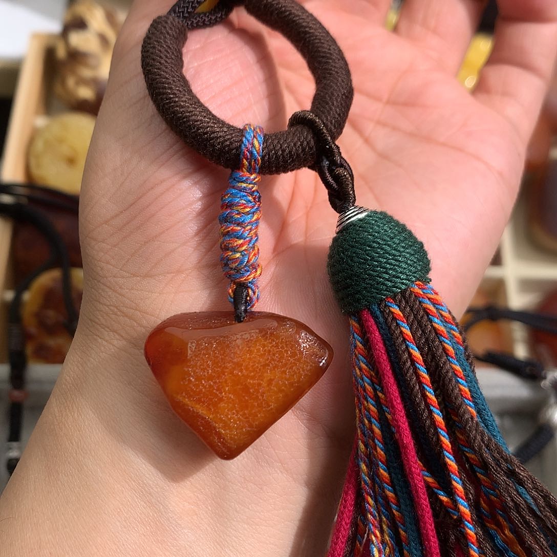 蜜蜡裸石未镶嵌你