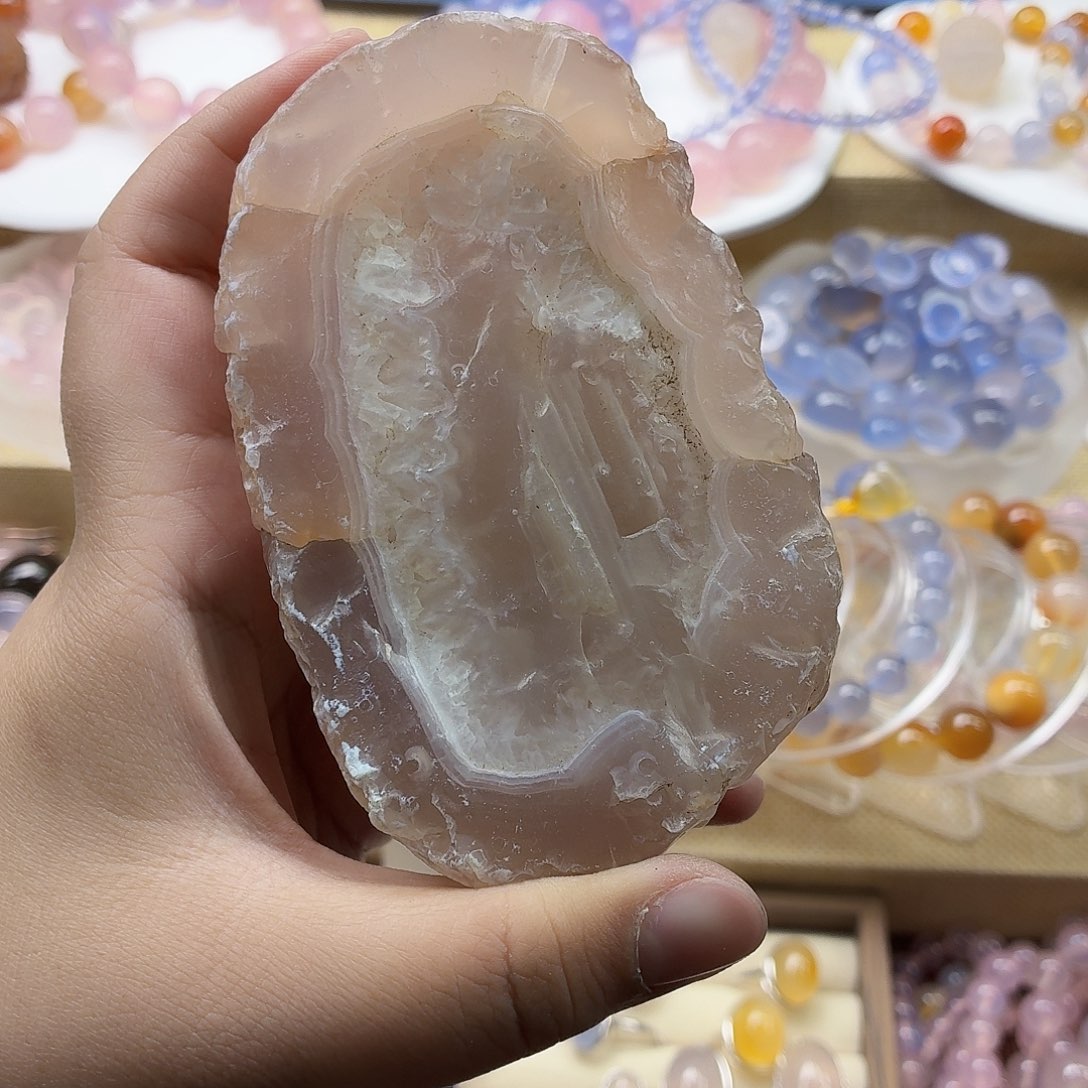 韵***漆玛瑙/玉髓合金珠宝半成品