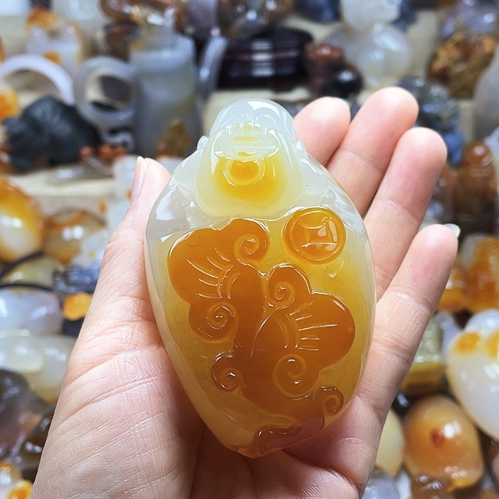 玛瑙/玉髓饰品未镶嵌真***难