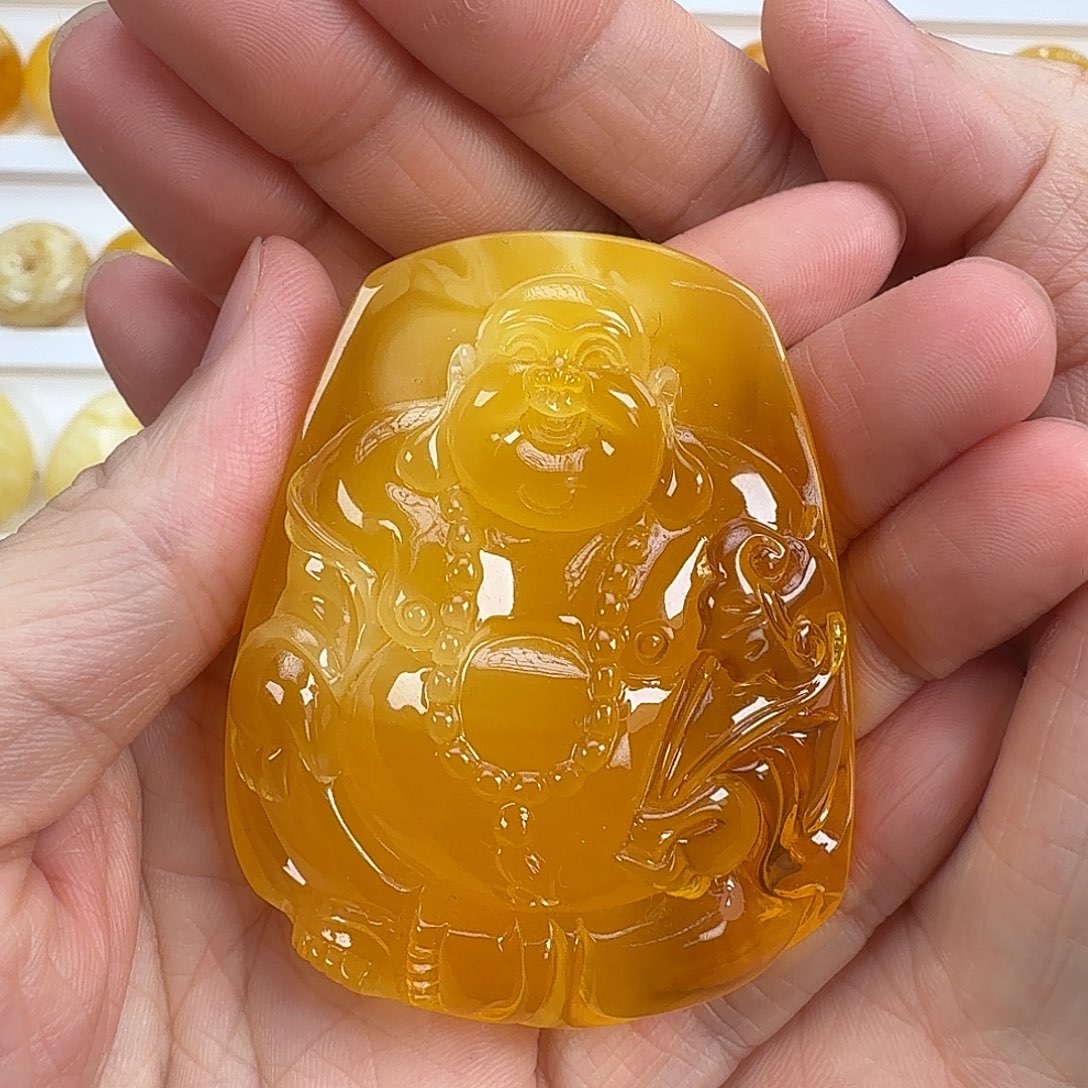 *****蜜蜡未镶嵌颈饰蜜蜡