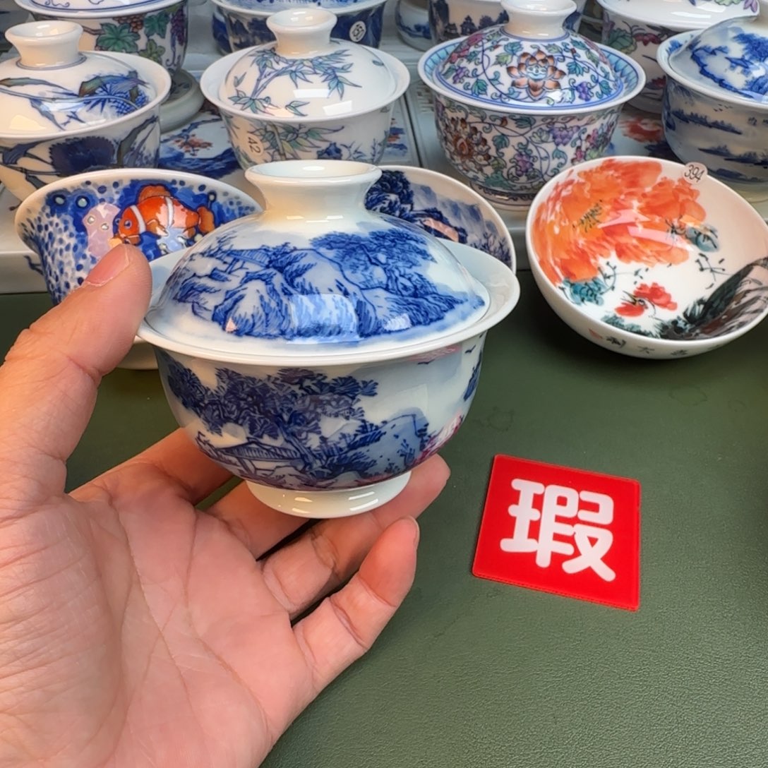 陶纯手工纯手绘茶具301