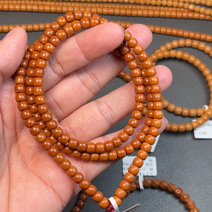 橄榄核手串/手链0.55橄榄核尖