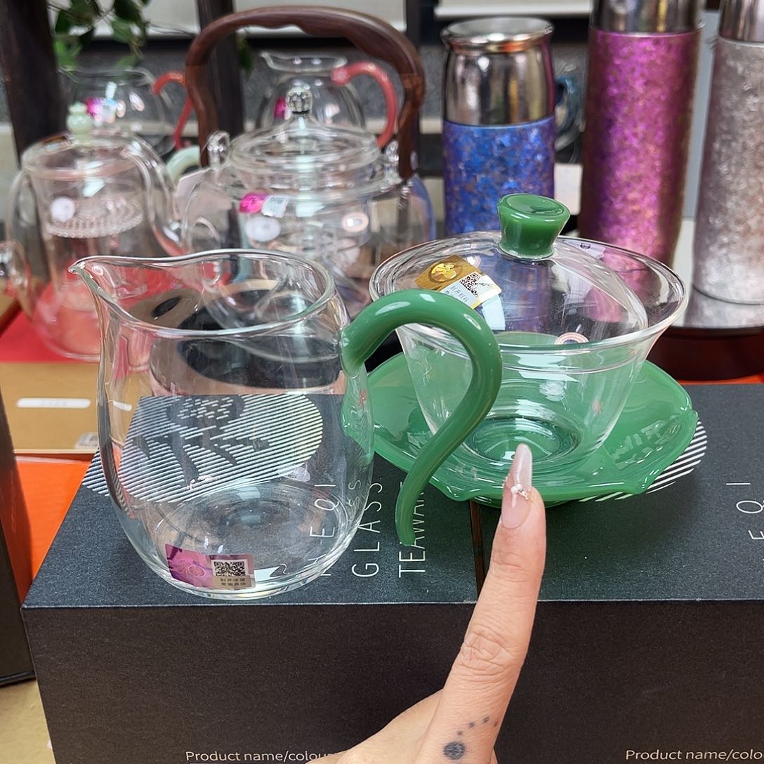 慕然茶海+荷叶盖碗11111