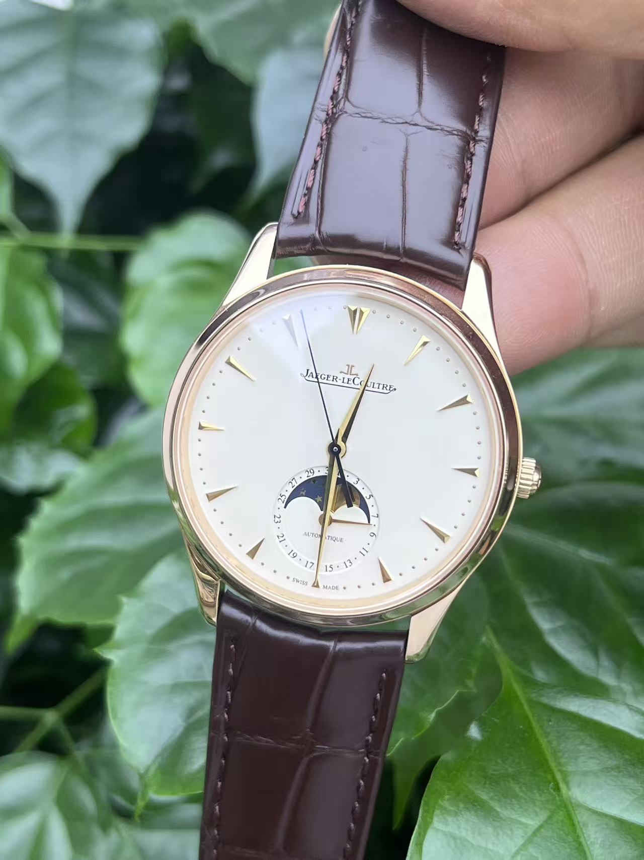 99新 Jaeger-LeCoultre/积家 大师月相/1362520/39mm/23年延保