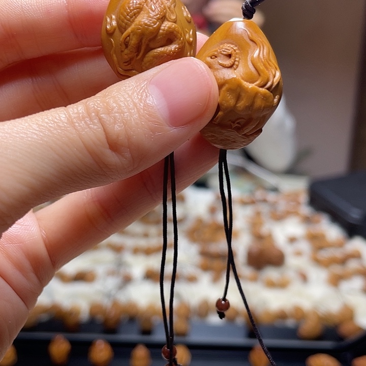 橄榄核手串/手链蛇羊