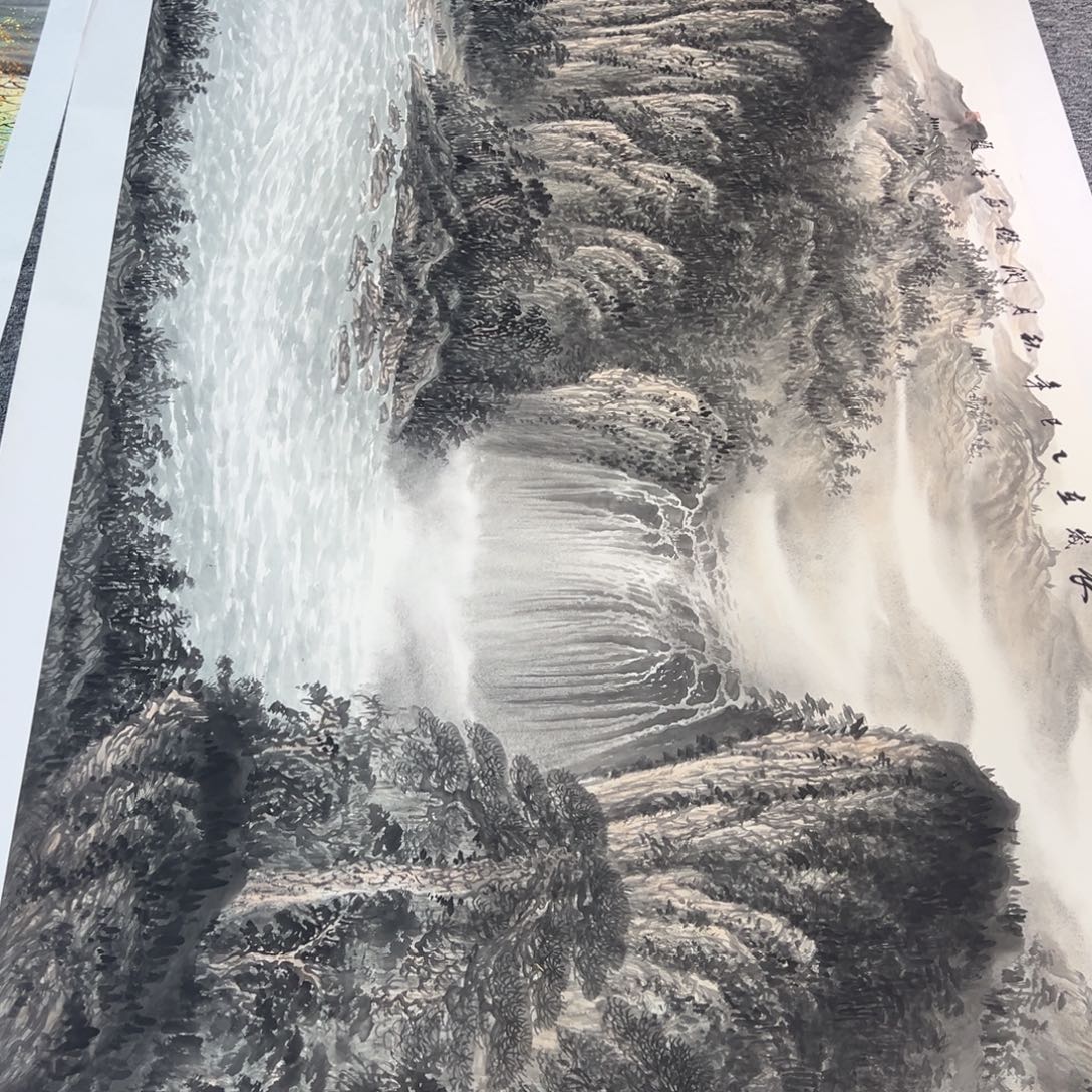 顺***水手绘作品今天这样卖赚钱吗