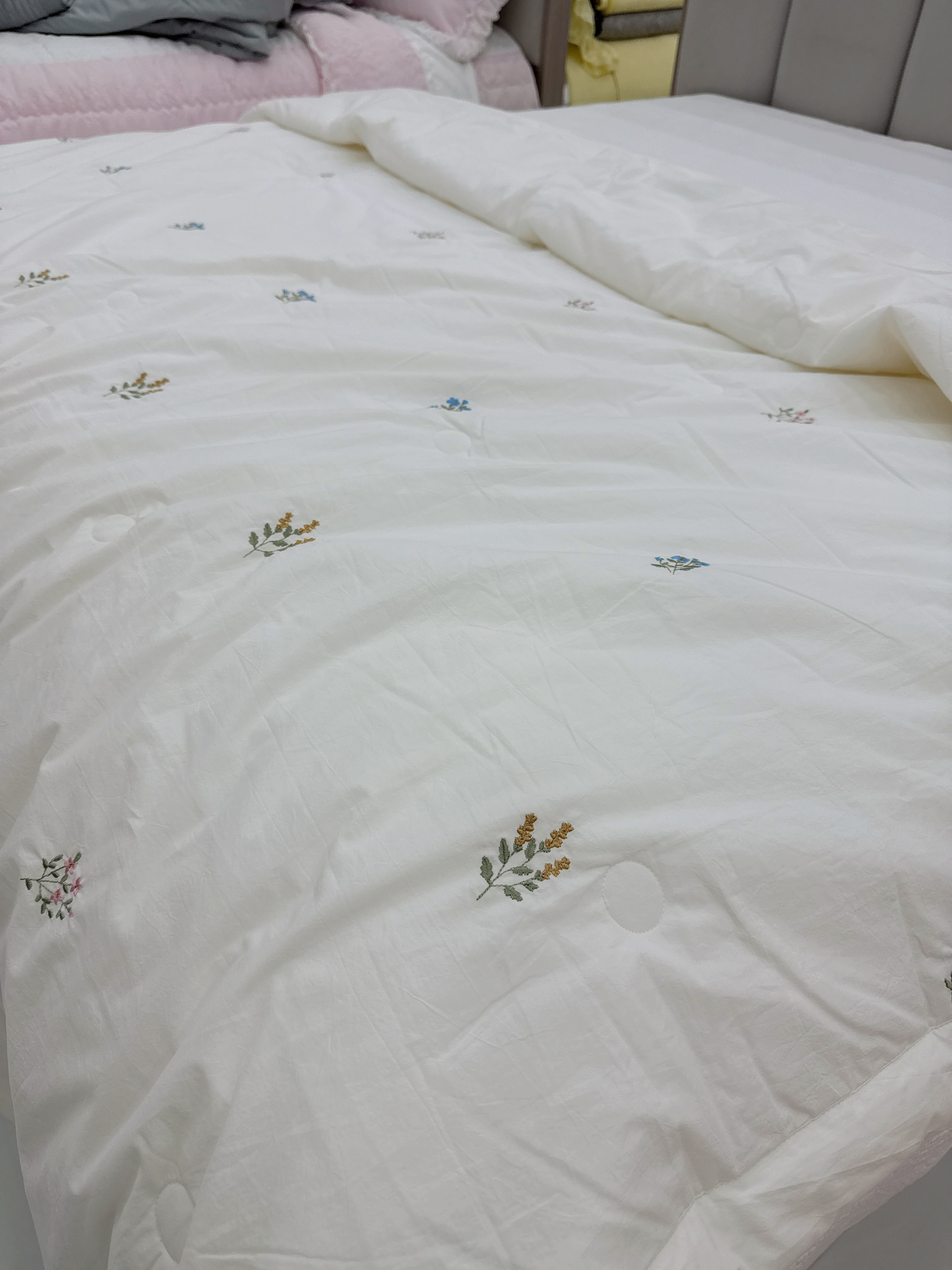 婷阳禄❀高端高密度棉罗娜夏被                