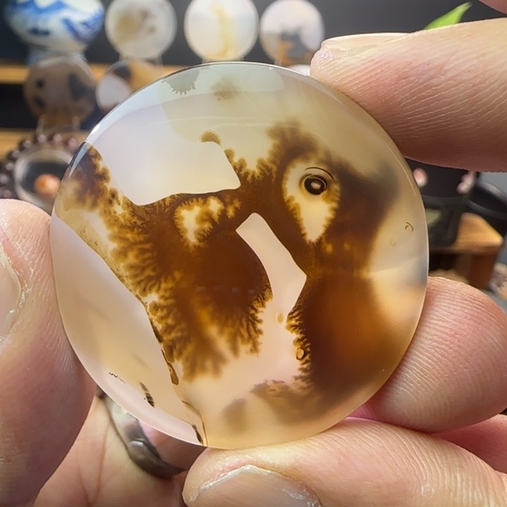 玛瑙/玉髓吊坠(不含链)未镶嵌