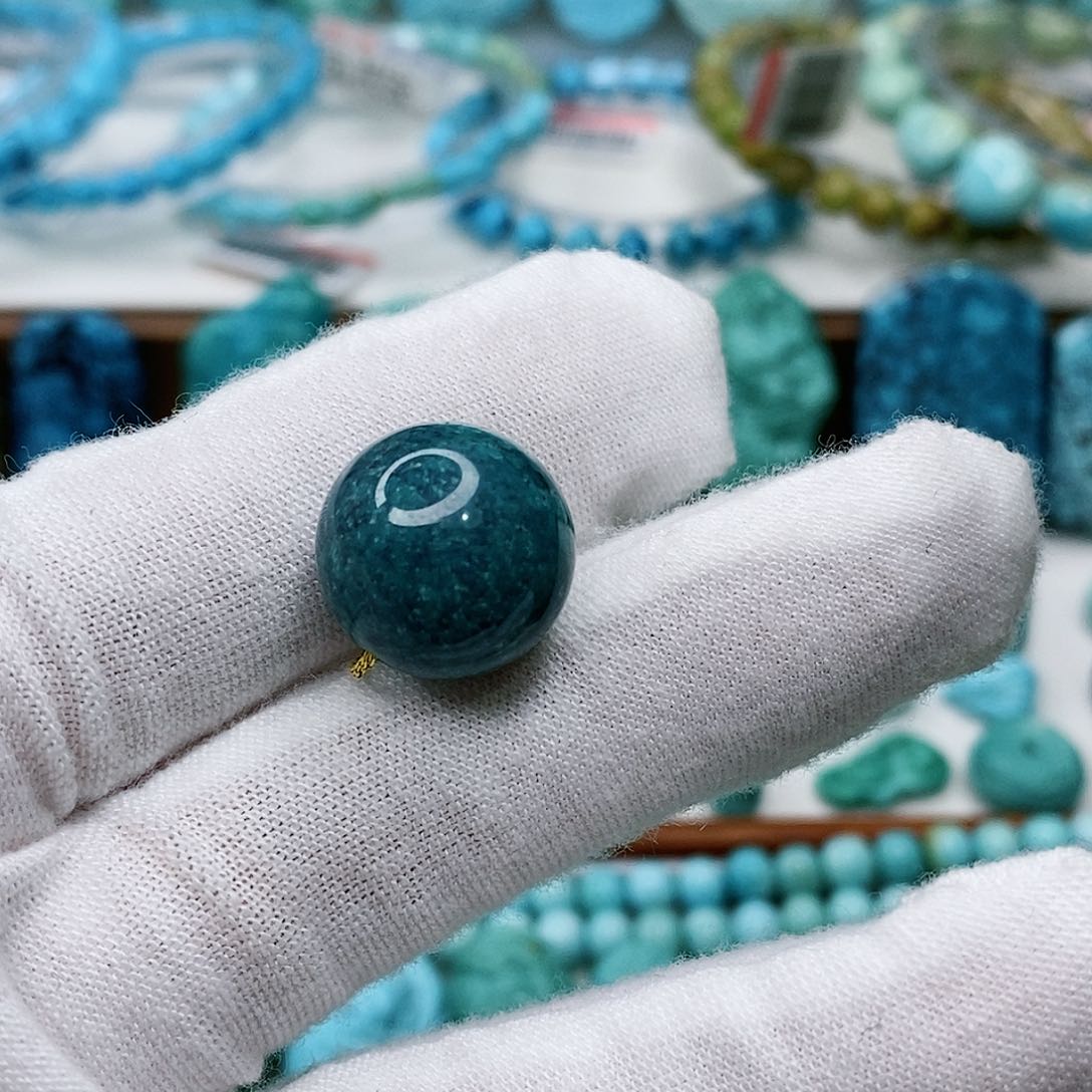 绿松石珠宝奇石未镶嵌