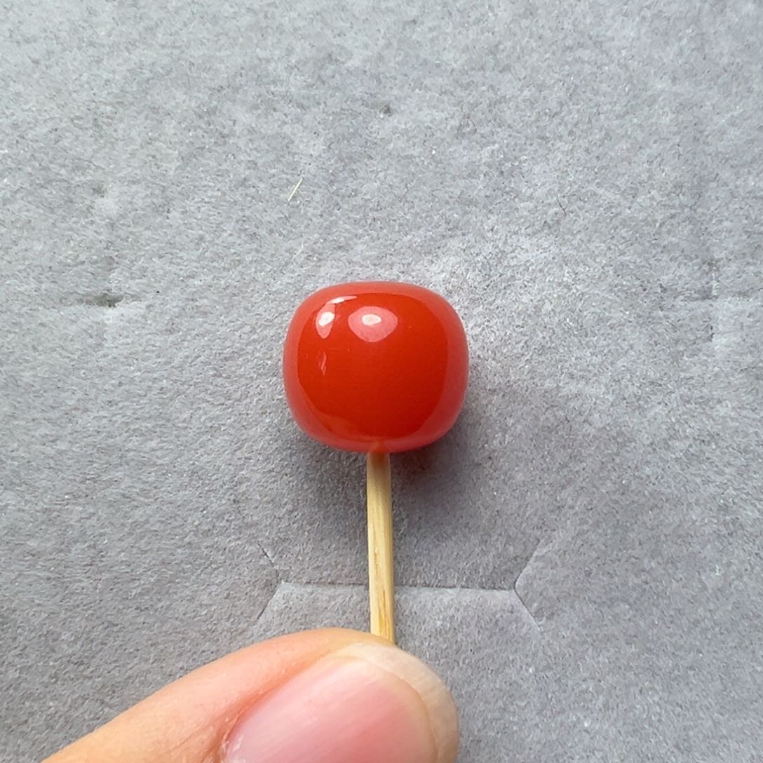 南红玛瑙珠子未镶嵌狼****休