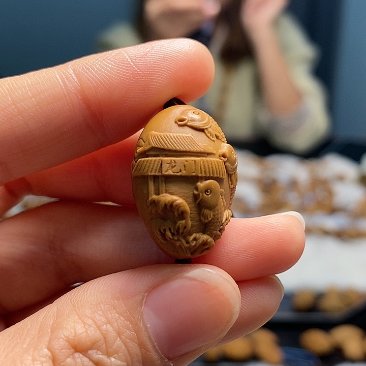 橄榄核吊坠橄榄核