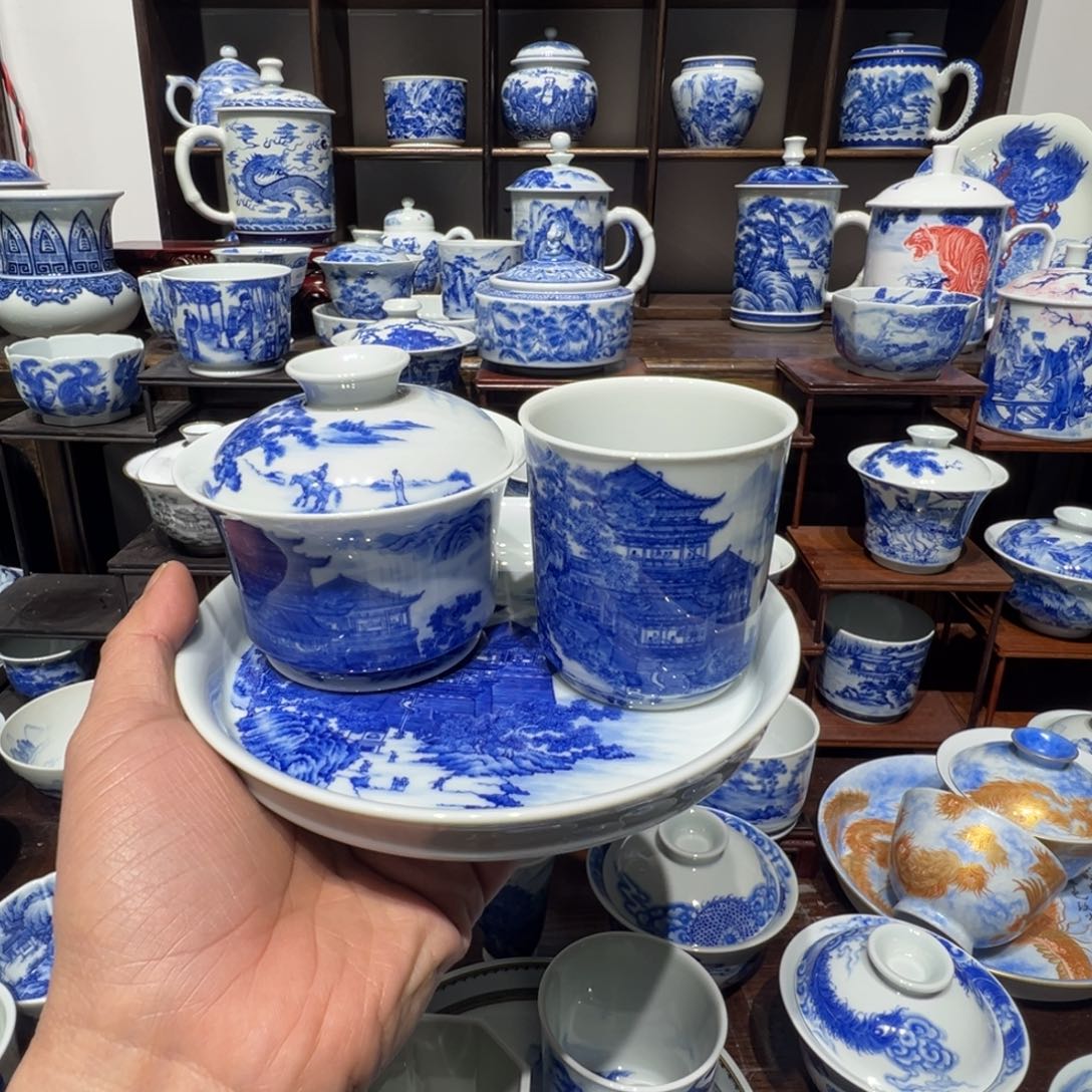 用****7岳阳楼山水三件套