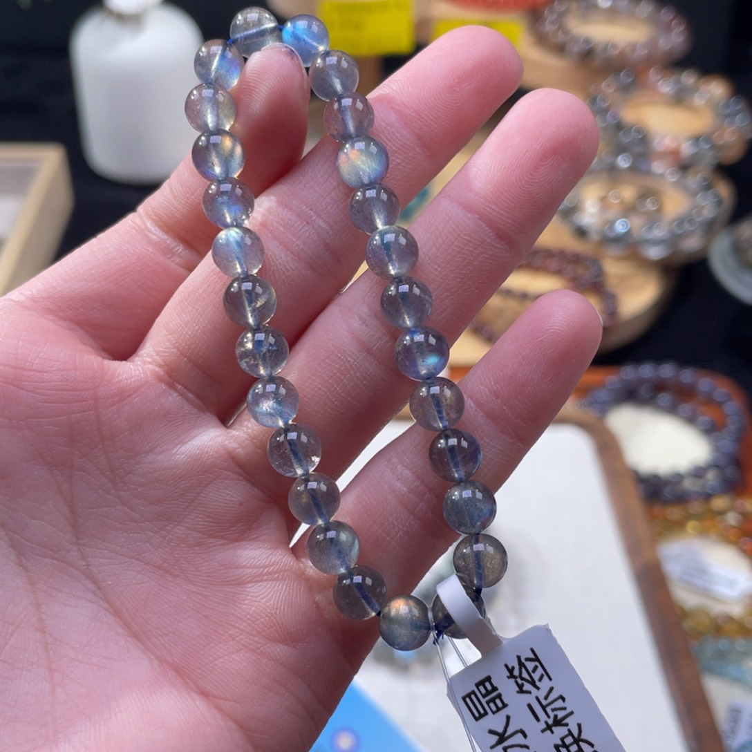 长石手链未镶嵌巨**兔 6+   140