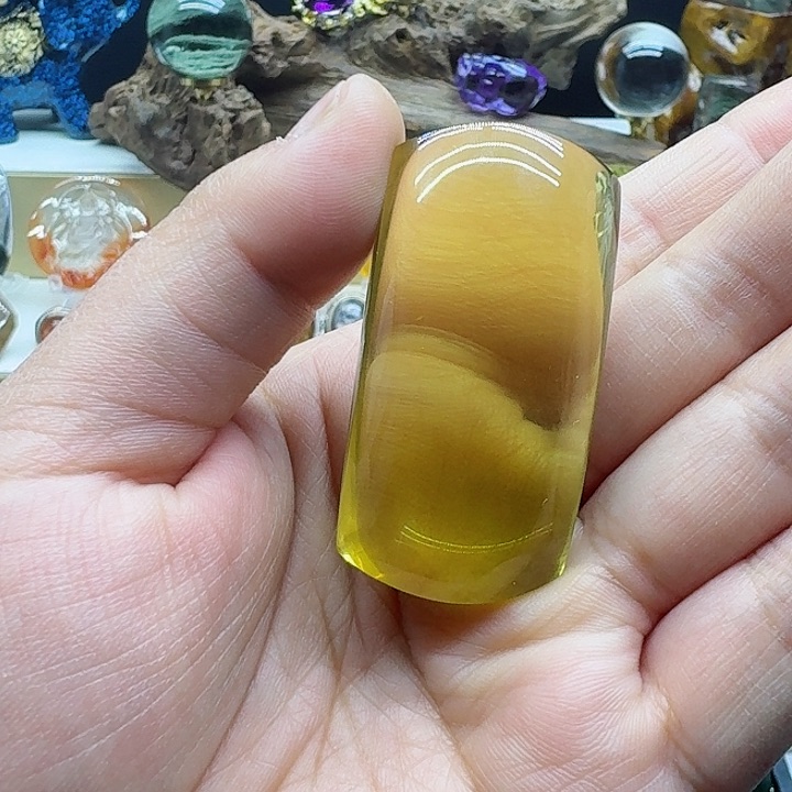 水晶颈饰未镶嵌老*吊坠