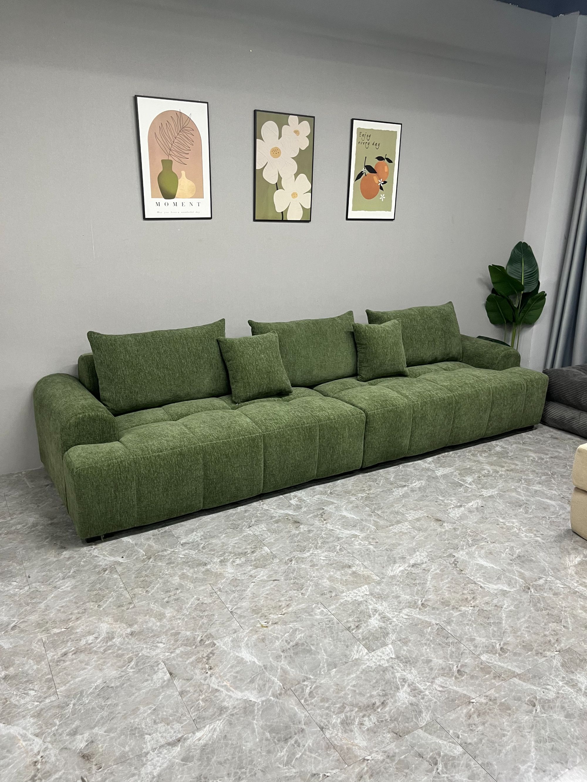 复古风家用双人泡芙批发沙发直排批发沙发客厅小户型批发沙发网红