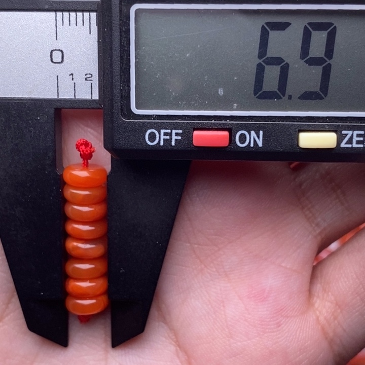 南红玛瑙配饰未镶嵌小微瑕不影响