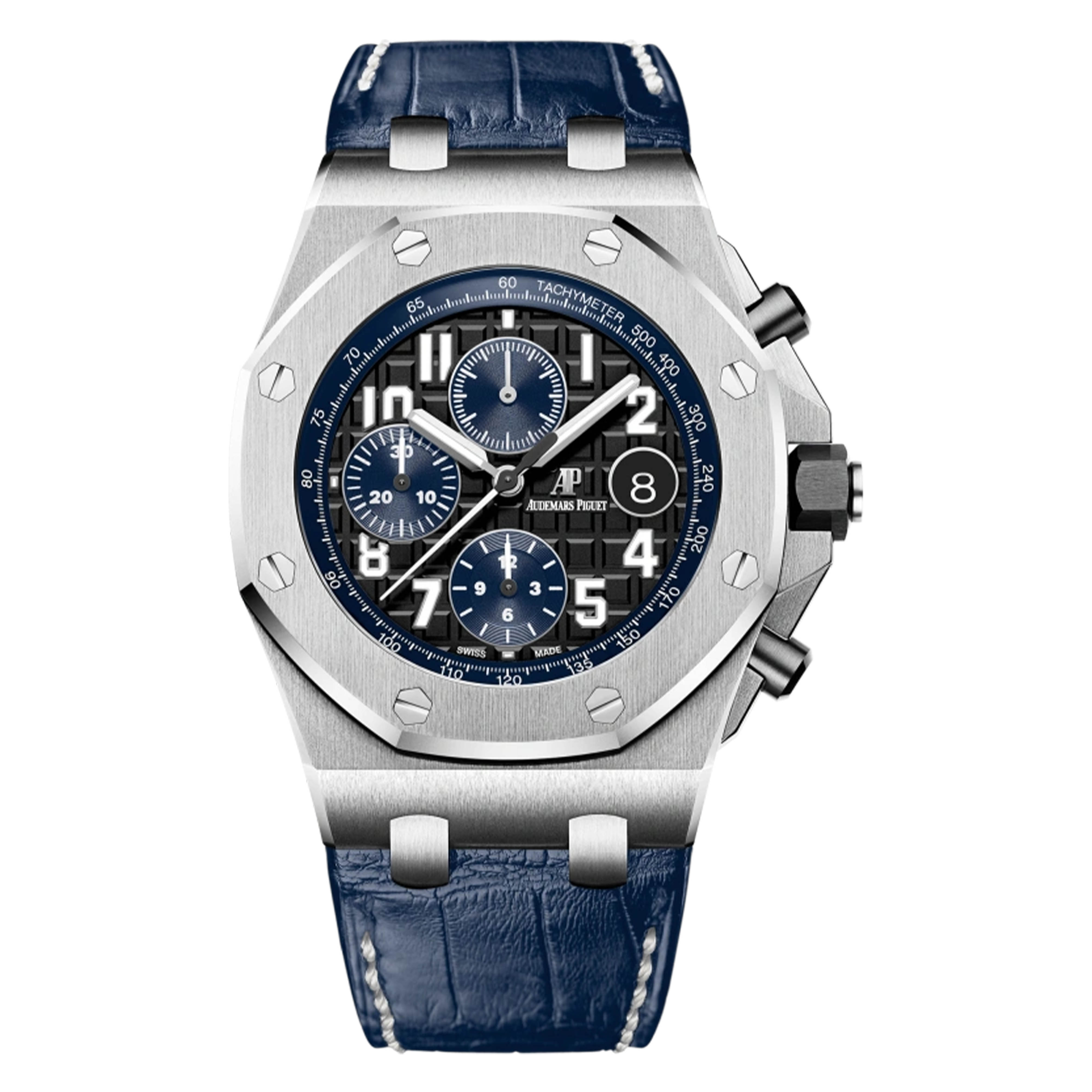 99新 Audemars Piguet/爱彼 /26470ST黑盘蓝眼离岸型/42mm