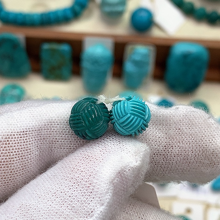 绿松石挂件未镶嵌