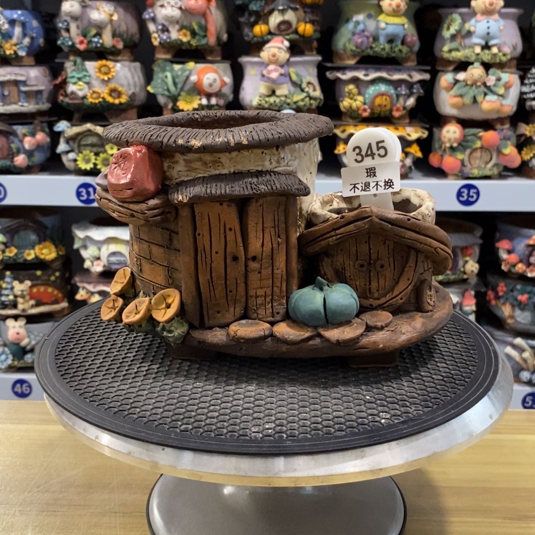 瑕疵花盆不退不换