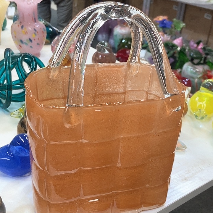 琉璃琉璃花瓶高28口18